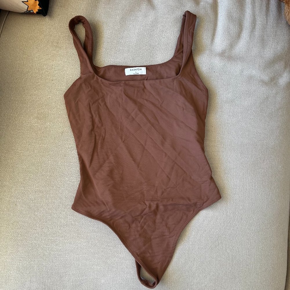 Aritzia Babaton Square Neck Bodysuit